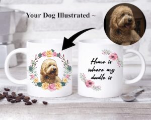 Home Is Where My Doodle Is ~ Mug