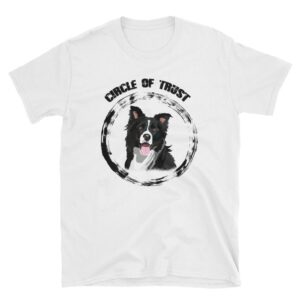 Border Collie Circle Of Trust Short Sleeve T-Shirt - Image 6