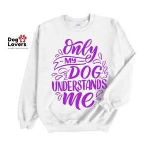 Only My Dog Understands Crewneck Sweatshirt - Image 2